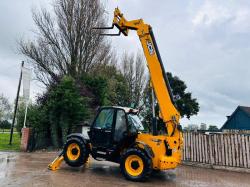 JCB 535-140 HI VIZ 4WD TELEHANDLER *YEAR 2014, 14 METER REACH* C/W TINES *VIDEO*