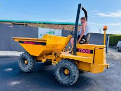 THWAITES 7000 3 TONNE STRAIGHT TIP DUMPER*VIDEO* 