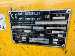 CATERPILLAR GP20NT FORKLIFT*YEAR 2015*C/W PALLET TINES*VIDEO*