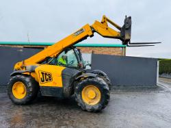 JCB 530-70 FARM SPECIAL 4WD TELEHANDLER *C/W PALLET TINES*VIDEO*