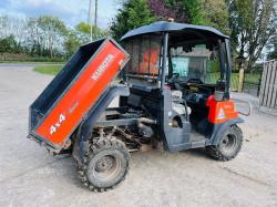 KUBOTA RTV900 4WD UTV *ROAD REGISTERED, YEAR 2011* C/W POWER STEERING *VIDEO*