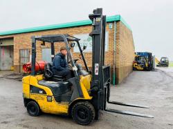 CATERPILLAR GP20NT FORKLIFT*YEAR 2015*C/W PALLET TINES*VIDEO*