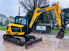 JCB 86C-2 EXCAVATOR *ZERO SWING, YEAR 2021, 2294 HOURS* C/W QUICK HITCH *VIDEO*