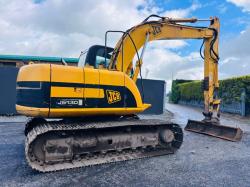 JCB JS130 EXCAVATOR *C/W QH & BUCKET* READING 7889 HOURS*VIDEO*