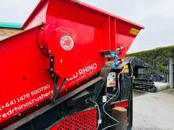 RED RHINO TRACKED 3 WAY MINI SCREENER*C/W REMOTE CONTROL*YEAR 2021*VIDEO*