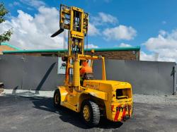 HYSTER CONTAINER SPEC FORKLIFT*C/W FORK POSITIONER AND SIDESHIFT*VIDEO*