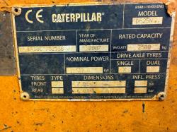 CATERPILLAR DP25N FORKLIFT*C/W PALLET TINES*VIDEO*