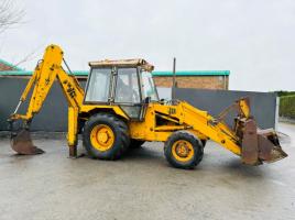 JCB 3CX PROJECT 8 HUB REDUCTION BACK END*C/W 4 IN ONE BUCKET*VIDEO*