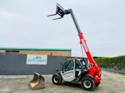 MANITOU MT625 COMFORT TELEHANDLER*C/W PALLET TINES*YEAR 2016*VIDEO*