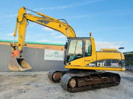 CATERPILLAR 315C EXCAVATOR*C/W BUCKET*VIDEO*