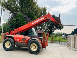 MANITOU MT1337SL 4WD TELEHANDLER *13 METER REACH* C/W PALLE TINES *VIDEO*