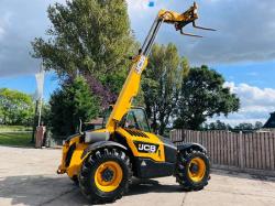JCB 526-56 4WD TELEHANDLER *AG-SPEC, YEAR 2013* C/W PICK UP HITCH *VIDEO*