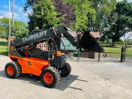 AUSA T144H 4WD TELEHANDLER * YEAR 2013 , ONLY 1784 HOURS * C/W BUCKET & TINES *VIDEO*