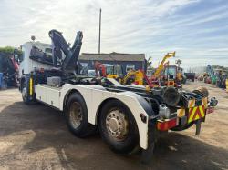 SCANIA P94 6X2 HOOK LOADER*C/W HIAB*114969 KM*VIDEO*