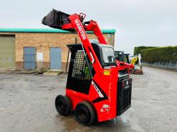 MANITOU 850R SKIDSTEER*C/W BUCKET*ONLY 615 HOURS*YEAR 2022*VIDEO*