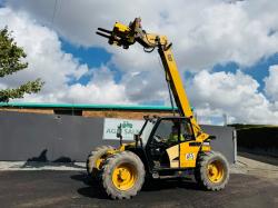 CAT TH330B TURBO TELEHANDLER*C/W EURO ADAPTION PLATE*VIDEO*
