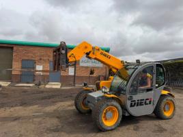 DIECI 190 TELEHANDLER*C/W PALLET TINES*VIDEO*