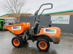 AUSA 100-AMAX4 HIGH TIP DUMPER*TURNS OVER DOESNT START*VIDEO*