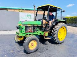 JOHN DEERE 1950 2WD TRACTOR*C/W REAR LINKAGE*VIDEO*