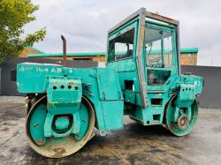 BOMAG BW164AD DOUBLE DRUM ROLLER*C/W TARMAC CUTTER*VIDEO*