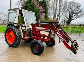 DAVID BROWN 996TRACTOR C/W QUICKE 3260 FRONT LOADER