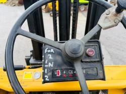 CATERPILLAR T125D MASTED FORKLIFT*5.5 TONNE LIFT*VIDEO*