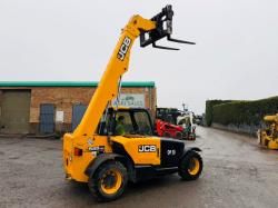 JCB 525-60 HI VIZ TURBO TELEHANDLER*YEAR 2019*C/W BUCKET & TINES*VIDEO*