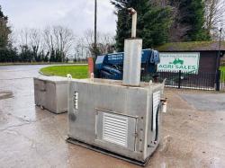 STATIC MARINE CRANE *C/W* PERKINS POWER PACK* OIL & DIESEL TANK*VIDEO*