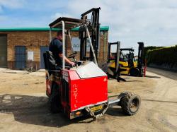 PALFINGER F3-203 ROUGH TERRAIN FORKLIFT*C/W PALLET TINES*YEAR 2013*VIDEO*