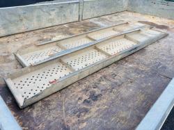 IFOR WILLIAMS 14FT 6 TWIN AXLE TRAILER *C/W SIDES AND RAMPS*YEAR 2020*VIDEO*