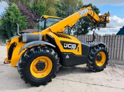JCB 526-56 4WD TELEHANDLER *AG-SPEC, YEAR 2013* C/W PICK UP HITCH *VIDEO*