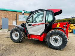 MANITOU MLT 737-130PS TELEHANDLER*YEAR 2018*C/W PALLET TINES*VIDEO*