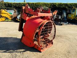 CONCRETE PANMIXER*C/W JCB Q FIT HEADSTOCK*VIDEO*