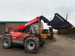 MANITOU MT732 TELEHANDLER*C/W BUCKET AND TINES*VIDEO*