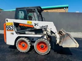 BOBCAT 553 SKIDSTEER*ONLY 1537 HOURS*1 OWNER FROM NEW*VIDEO*