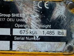 BELLE GROUP BWR650 PEDESTRIAN DOUBLE DRUM ROLLER*VIDEO*