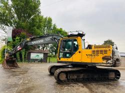 VOLVO EC210BLC TRACKED EXCAVATOR C/W QUICK HITCH *VIDEO*
