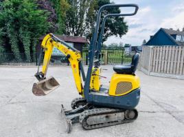 WACKER NEUSON 803 EXCAVATOR *YEAR 2017 , 2838 HOURS* C/W ROLE BAR *VIDEO*