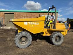 TEREX PT6000 STRAIGHT TIP DUMPER*C/W ROLL BAR*VIDEO*