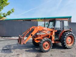 KUBOTA L4150 4WD LOADER TRACTOR (STOPS DRVING WHEN PUMP GETS WARM)*VIDEO*