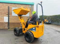 THWAITES 1 TONNE HIGH TIP DUMPER*YEAR 2017*1381 HOURS*VIDEO*