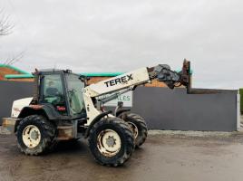 TEREX T250 WHEELED LOADER*C/W PALLET TINES*VIDEO*