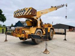 GROVES RT518 4X4 18 TON ROUGH TERRAIN CRANE C/W CATERPILLAR ENGINE *VIDEO*