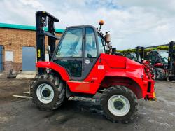 MANITOU M30-4 FORKLIFT*C/W PUH*YEAR 2016*8561 HOURS*VIDEO*