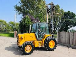 JCB 926 4WD ROUGH TERRIAN FORKLIFT C/W 2 STAGE MAST & PALLET TINES *VIDEO*