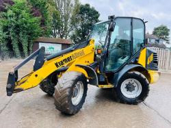 KRAMER 418 4WD LOADING SHOVEL C/W QUICK HITCH & 4WS *VIDEO*