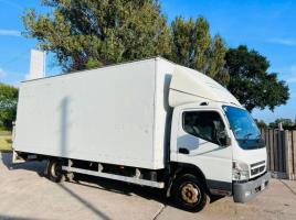 MITSUBISHI FUSO FE85 7.5TON BOX TRUCK *YEAR 2011* C/W HYDRAULIC REAR TAIL LIFT*VIDEO*