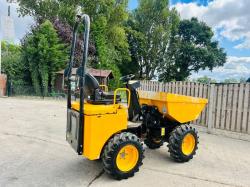 JCB 1THT 1 TON HIGH TIP DUMPER *YEAR 2016, 1147 HOURS* C/W ROLE BAR*VIDEO*