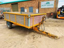 BAMFORDS SINGLE AXLE TIPPING TRAILER*VIDEO*