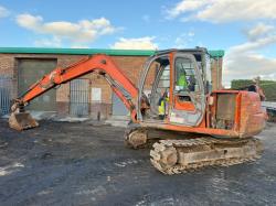 HITACHI ZX80SBLC EXCAVATOR*C/W BUCKET*VIDEO*